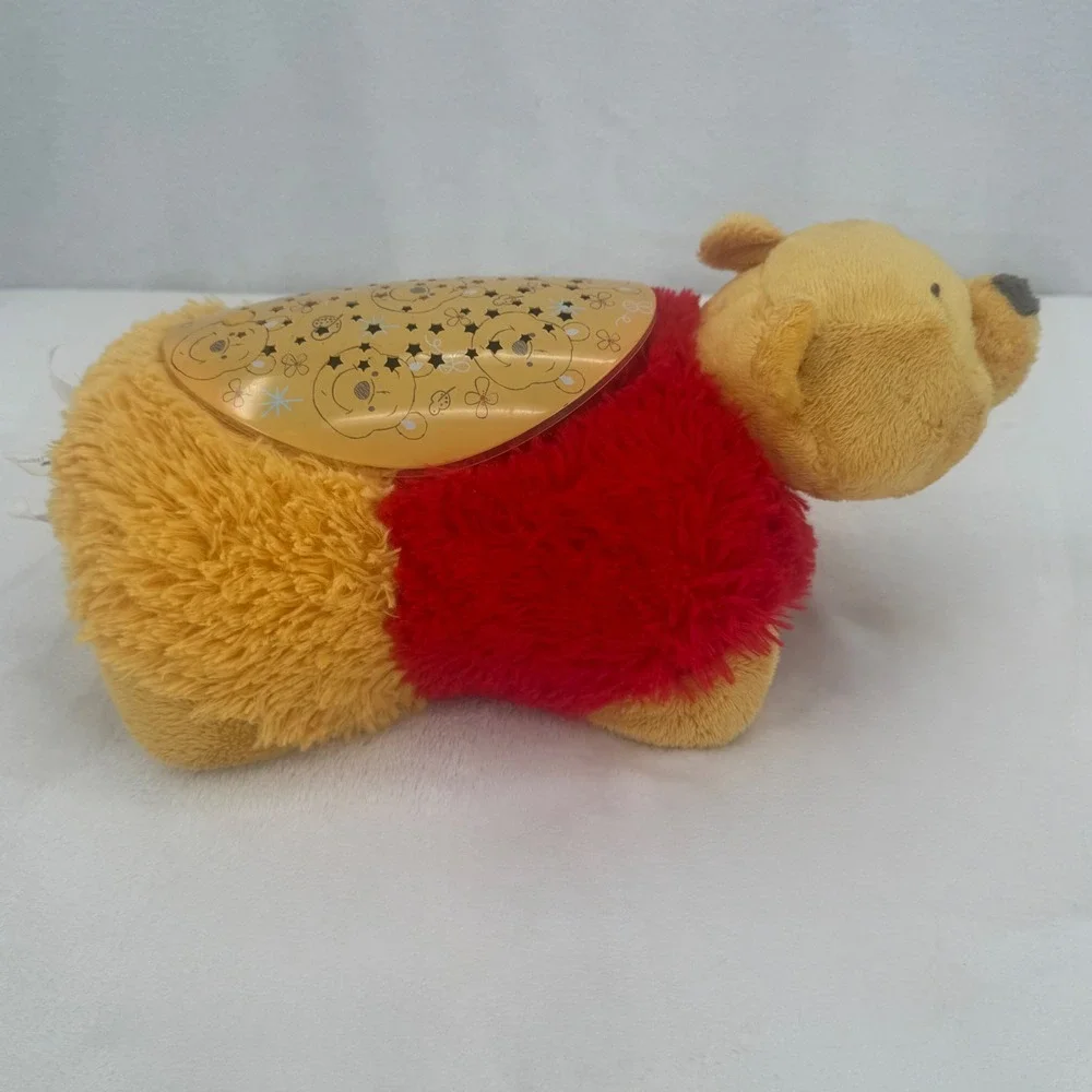 Disney Winnie the Pooh Pillow Pet Sleeptime Lites Star Projector Night Light 12